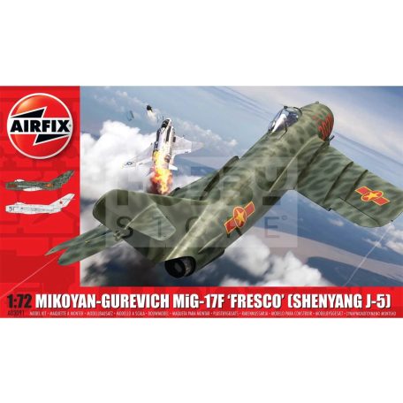 Airfix Mig 17F repülőgép makett 1:72 (A03091)