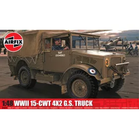 Airfix II. világháborús RAF 15-cwt 4 x 2 G.S. Truck 1:48 makett – Airfix A03313A