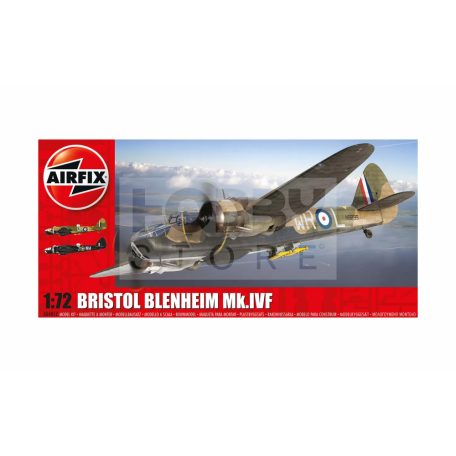 Airfix Bristol Blenheim Mk.IVF repülőgép makett 1:72 (A04017)