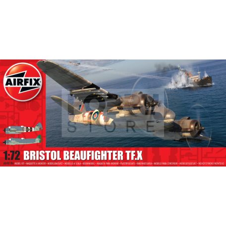 Airfix Bristol Beaufighter TF.X repülőgép makett 1:72 (A04019A)