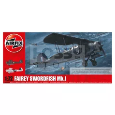   Airfix Fairey Swordfish Mk.I repülőgép makett 1:72 (A04053B)