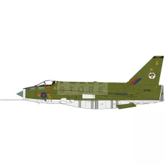   Airfix English Electric Lightning F2A repülőgép makett 1:72 (A04054A)