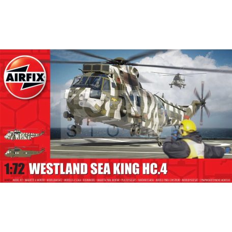 Airfix Westland Sea King HC.4 helikopter makett 1:72 (A04056)