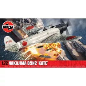 Airfix Nakajima B5N2 'Kate' 1:72 makett – Airfix A04058