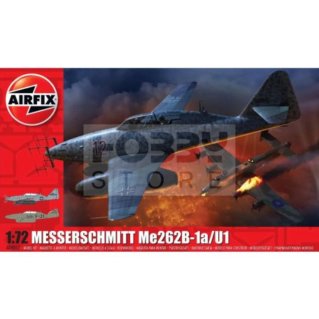 Airfix Messerschmitt Me262B-1a/U1 repülőgép makett 1:72 (A04062)