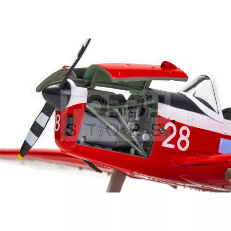 Airfix de Havilland Chipmunk T.10 repülőgép makett 1:48 (A04105)