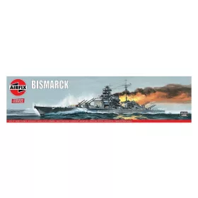 Airfix Bismarck, Vintage Classics 1:600 makett – Airfix A04204V