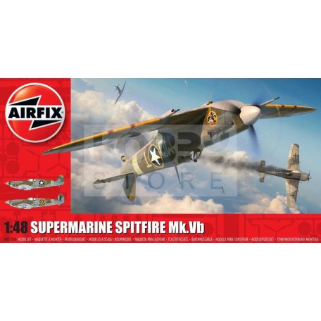 Airfix Supermarine Spitfire Mk.Vb repülőgép makett 1:48 (A05125A)