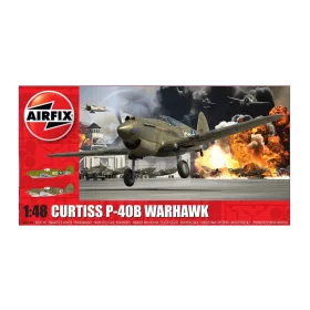 Airfix Curtiss P-40B Warhawk 1:48 makett – Airfix A05130A