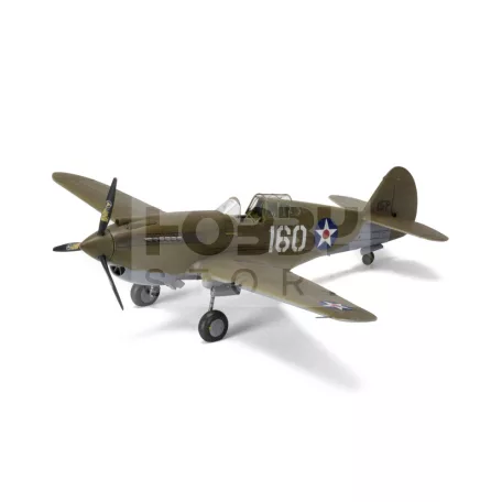 Airfix Curtiss P-40B Warhawk repülőgép makett 1:48 (A05130A)