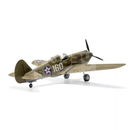 Airfix Curtiss P-40B Warhawk repülőgép makett 1:48 (A05130A)