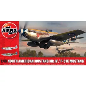 Airfix North American Mustang Mk.IV/P-51K Mustang 1:48 makett – Airfix A05137