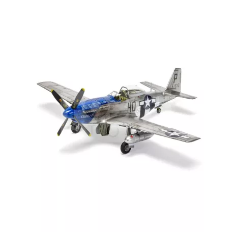 Airfix North American P51-D Mustang repülőgép makett 1:48 (A05138)