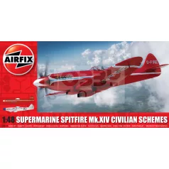   Airfix Supermarine Spitfire MkXIV Civilian Schemes repülőgép makett 1:48 (A05139)