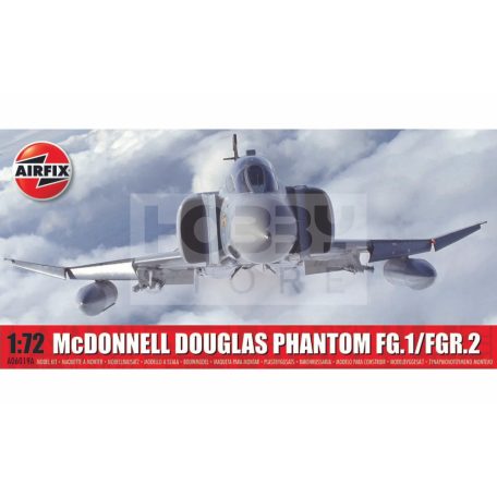 Airfix McDonnell Douglas Phantom FG.1 RAF repülőgép makett 1:72 (A06019A)