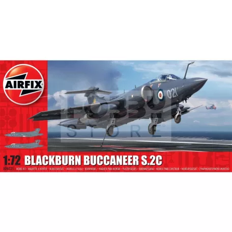 Airfix Blackburn Buccaneer S.2 RN repülőgép makett 1:72 (A06021)