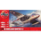Airfix de Havilland Vampire F.3 repülőgép makett 1:48 (A06107)