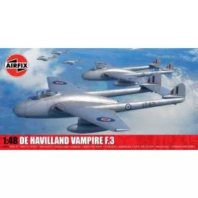 Airfix De Havilland Vampire F.3 1:48 makett – Airfix A06107A
