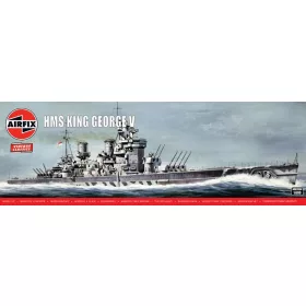 Airfix HMS King George V 1:600 makett – Airfix A06205V