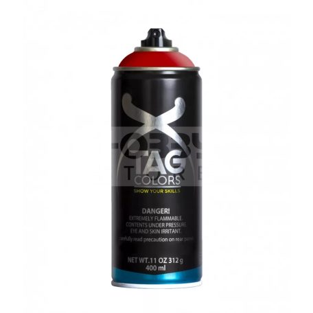 TAG COLORS matt akril spray - GAMMA RAY RED 400ml (RAL 3002) - A065
