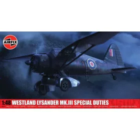 Airfix Westland Lysander Mk.III Special Duties 1:48 makett – Airfix A07117