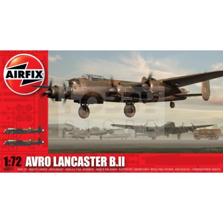 Airfix Avro Lancaster BII repülőgép makett 1:72 (A08001)