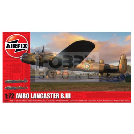 Airfix Avro Lancaster B.III repülőgép makett 1:72 (A08013A)