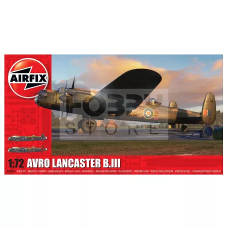 Airfix Avro Lancaster B.III repülőgép makett 1:72 (A08013A)