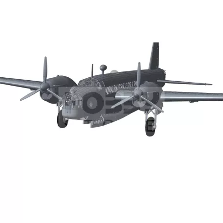 Airfix Vickers Wellington Mk.II repülőgép makett 1:72 (A08021)