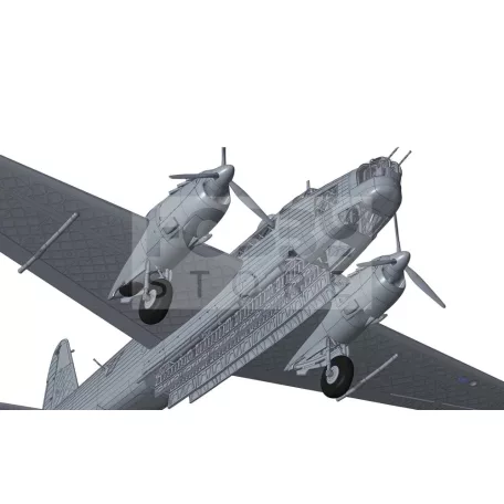 Airfix Vickers Wellington Mk.II repülőgép makett 1:72 (A08021)