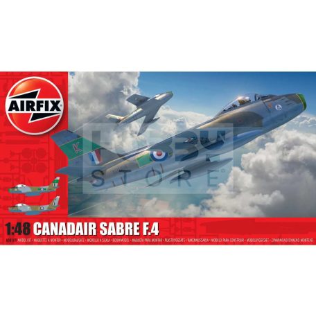 Airfix Canadair Sabre F.4 repülőgép makett 1:48 (A08109)