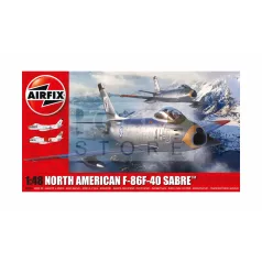   Airfix North American F-86F-40 Sabre repülőgép makett 1:48 (A08110)