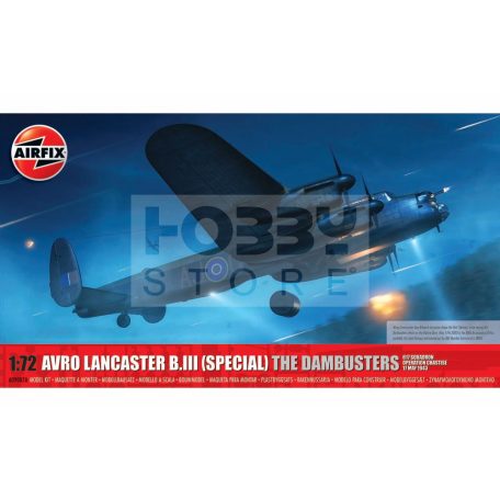 Airfix Avro Lancaster B.III repülőgép makett 1:72 (A09007)