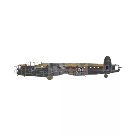Airfix - Avro Lancaster B.III (SPECIAL) THE DAMBUSTERS repülőgép makett 1:72 (A09007A)