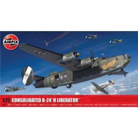 Airfix Consolidated B-24H Liberator 1:72 makett – Airfix A09010
