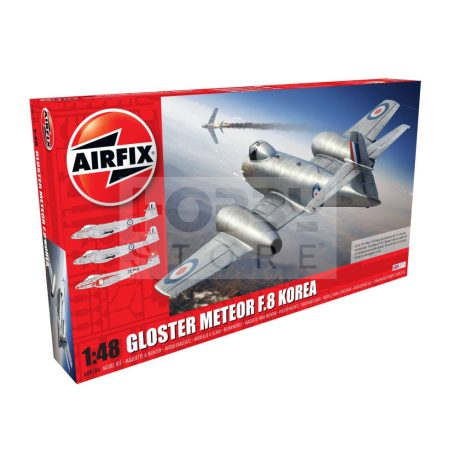 Airfix Gloster Meteor F.8 Korea repülőgép makett 1:48 (A09184)