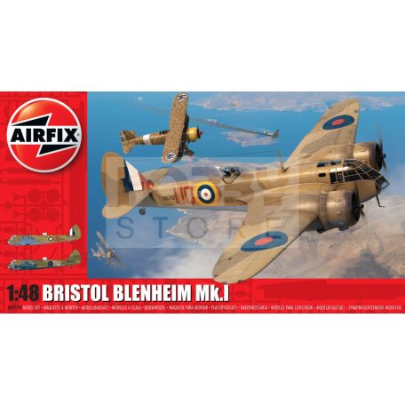 Airfix Bristol Blenheim Mk.1 repülőgép makett 1:48 (A09190)