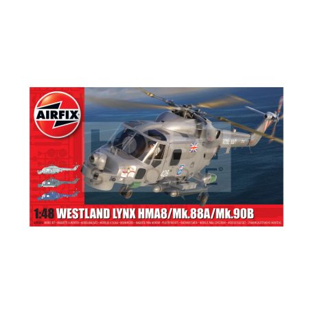 Airfix Westland Navy Lynx Mk.88A/HMA.8/Mk.90B helikopter makett 1:48 (A10107A)