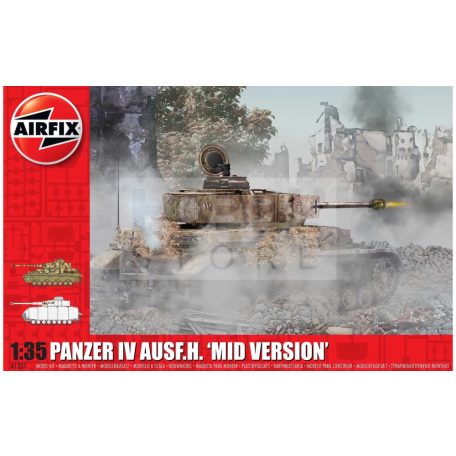 Airfix Panzer IV Ausf.H Mid Version harcjármű makett 1:35 (A1351)