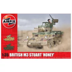 Airfix M3 Stuart Honey harcjármű makett 1:35 (A1358)