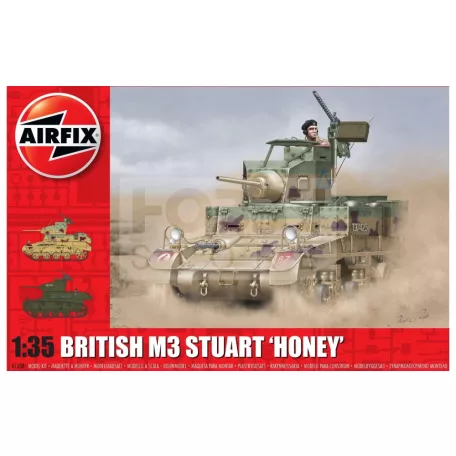 Airfix M3 Stuart Honey harcjármű makett 1:35 (A1358)