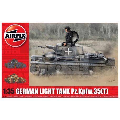 Airfix German Light Tank Pz.Kpfw.35(t) harcjármű makett 1:35 (A1362)