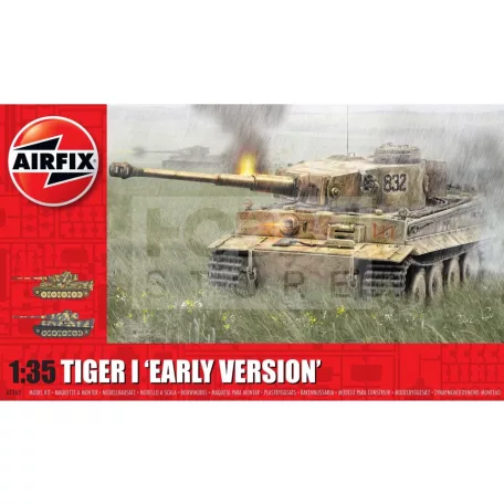 Airfix Tiger-1 Early Version harcjármű makett 1:35 (A1363)