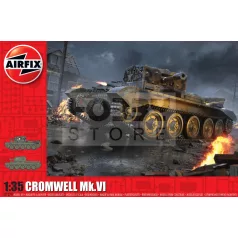   Airfix Cruiser Mk.VIII A27M Cromwell Mk.IV harcjármű makett 1:35 (A1374)