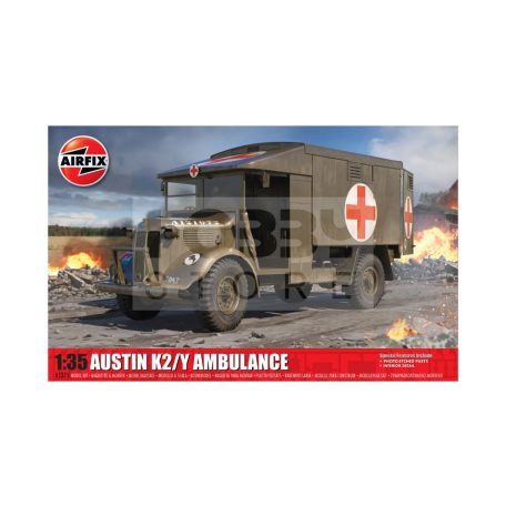 Airfix Austin K2/Y Ambulance autó makett 1:35 (A1375)