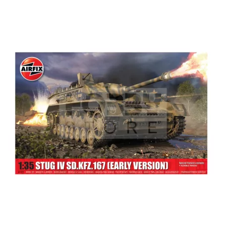Airfix Stug IV Sd.Kfz.167 harcjármű makett 1:35 (A1377)
