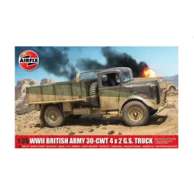Airfix II. világháborús British Army 30-cwt 4x2 GS Truck 1:35 makett – Airfix A1380