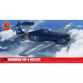 Airfix Grumman F6F-5 Hellcat 1:24 makett – Airfix A19004A