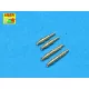 Aber Models 4 barrels tips for MG 17 - MG 17 géppuskacsővégek – 4 db