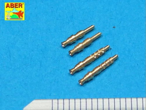 Aber Models 4 barrels tips for MG 17 - MG 17 géppuskacsővégek – 4 db